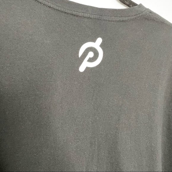 Peloton Century Club 100 Rides Black Tee Shirt - Picture 7 of 8